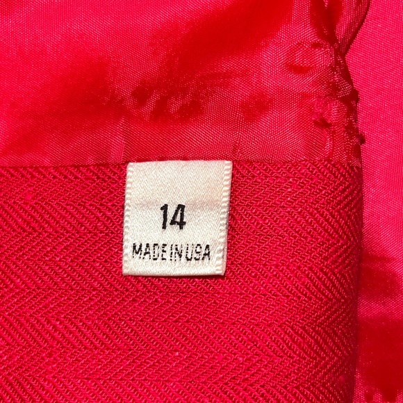 EVAN PICONE BLAZER, Ladies Jacket, SZ 14 ?Button Up Pink‎  See Details - Picture 5 of 6